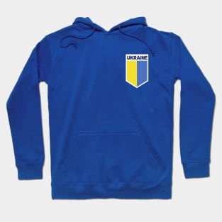 Ukraine Flag Emblem Hoodie